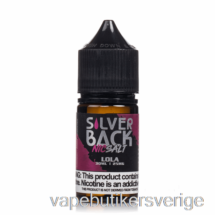 Vape Sverige Lola - Silverback Juice Co. Salter - 30ml 25mg